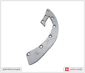 WTS Lateral Support Solid Hind 5mm thickness